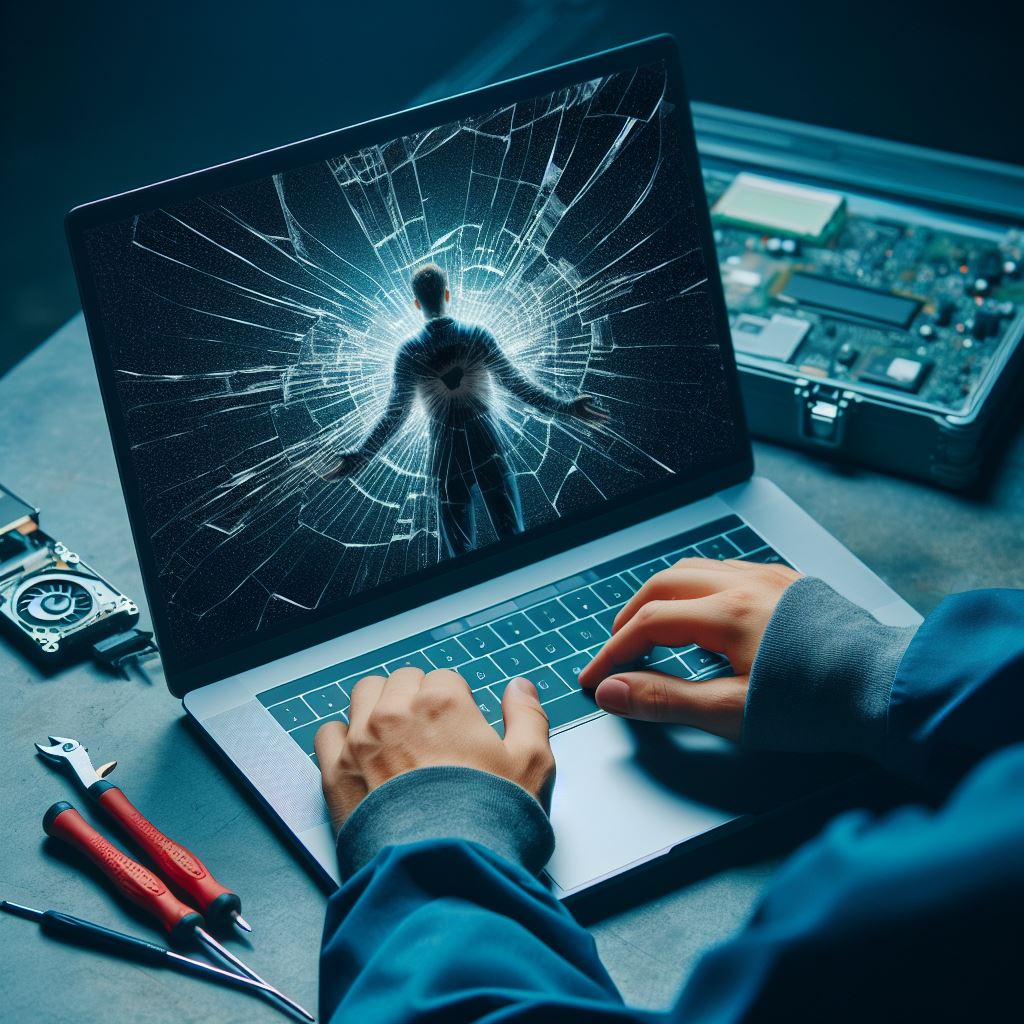Værksted Defekt laptopskaerm - Værksted